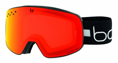 Obrázek Lyžařské brýle BOLLÉ NEVADA 21916 Matte Black LIne - Photochromic Fire Red 20/21